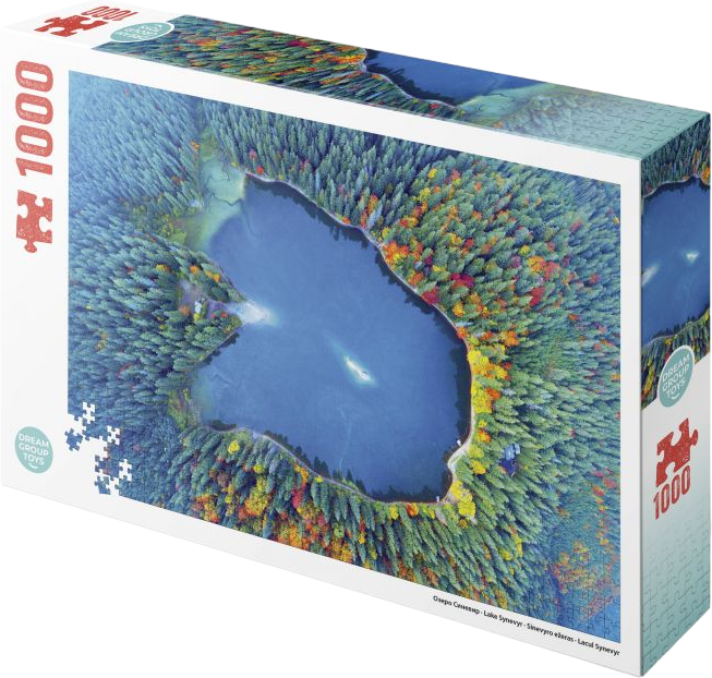 Пазл Dream Group Toys Puzzle Озеро Синевир 1000 елементів (4820266221324) - зображення 4