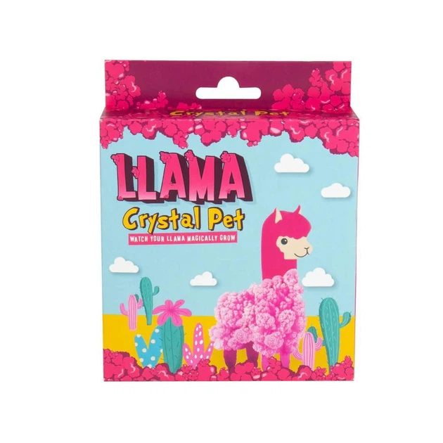 Набор для выращивания кристалов Llama Crystal Grow Kit розовый - изображение 3