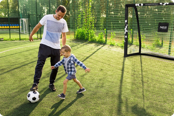 Bramka do piłki nożnej Neo Sport Hexagon 180 x 120 x 60 cm NS-462 (5903890617707) - obraz 8