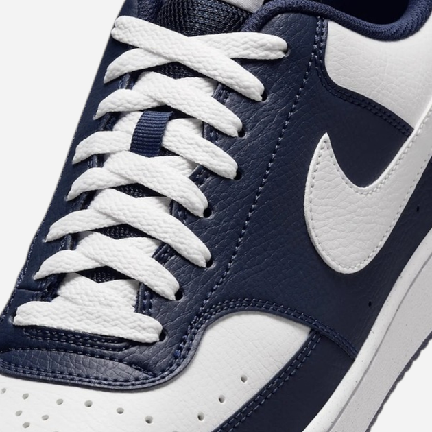 Чоловічі кеди низькі Nike Court Vision Lo HM9862-400 45 (11US) Темно-сині з білим (197861494984) - зображення 6