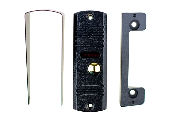 Комплект домофону 7 дюймів з панеллю виклику SEVEN DP-7574 Kit black - изображение 4