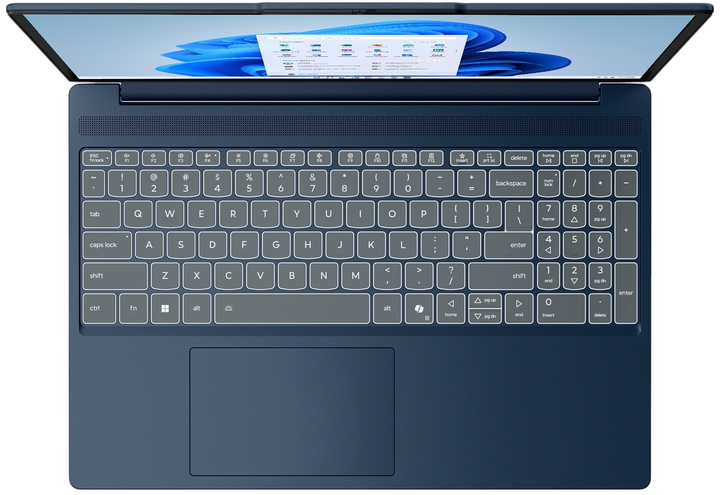 Laptop Lenovo IdeaPad Slim 3 15IRH10 (83K100CYPB) Cosmic Blue - obraz 4