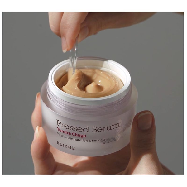 Антивозрастная прессованная сыворотка-крем Blithe Pressed Serum Chaga 2 мл срок до 24.10.2026 - Фото 3 Антивозрастная прессованная сыворотка-крем Blithe Pressed Serum Chaga 2 мл срок до 24.10.2026 - изображение 3