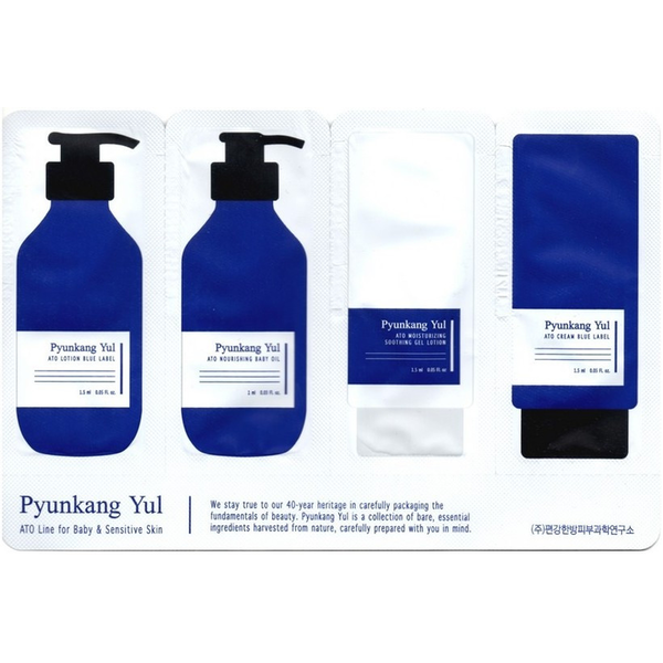 Набір пробників Pyunkang yul Ato Sample Pouch 4 шт по 1.5 мл термін до 10.2026 - Фото 1 Набір пробників Pyunkang yul Ato Sample Pouch 4 шт по 1.5 мл термін до 10.2026 - зображення 1