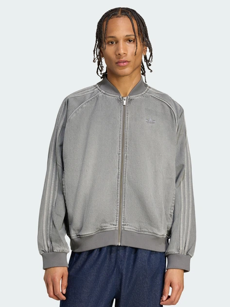 シュンスケ Джинсовая куртка мужская Adidas Originals Adicolor Sst JW5915 S