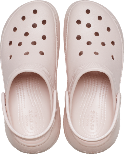 Женские сабо CROCS CLASSIC CRUSH CLOG 38 Пудровый 207521 - изображение 8