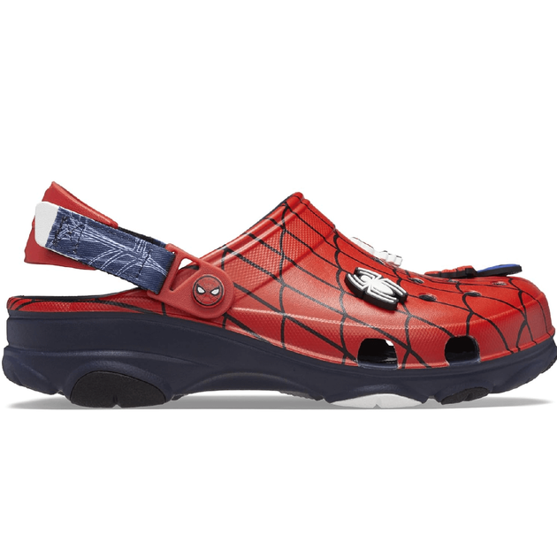Сабо CROCS TEAM SPIDERMAN ALL TERAIN KIDS CLOG 32 Синий 208786 - изображение 11