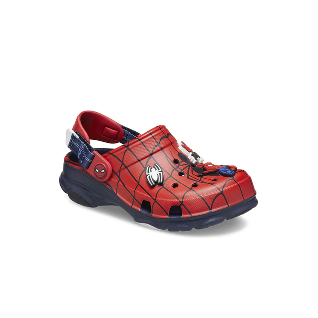 Сабо CROCS TEAM SPIDERMAN ALL TERAIN KIDS CLOG 35 Синий 208786 - изображение 13