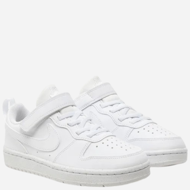 Sneakersy chłopięce Nike Court Borough Low Recraft (PS) DV5457-106 33 (1.5Y US) Białe (196968174225) - obraz 2