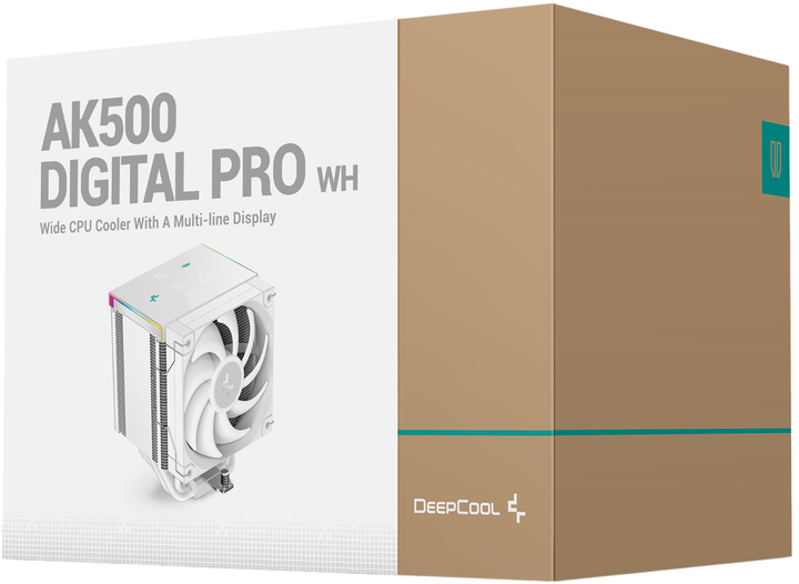 Chłodzenie DeepCool AK500 Digital Pro White (R-AK500-WHAPMN-G) - obraz 10
