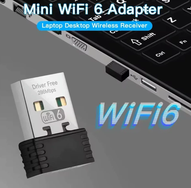 USB Адаптер wi-fi 6 286Mbps - изображение 5