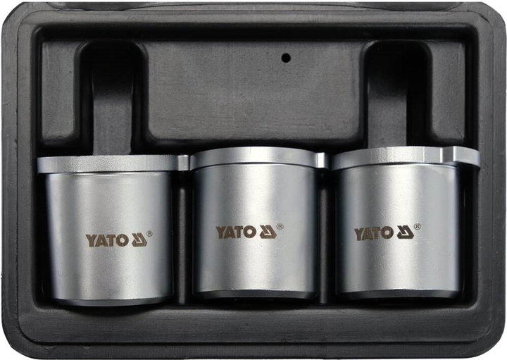 Nasadki YATO do regulacji faz wałka rozrządu auta VAG z kwadratem 3/8", 3 szt. (YT-06336) - obraz 2