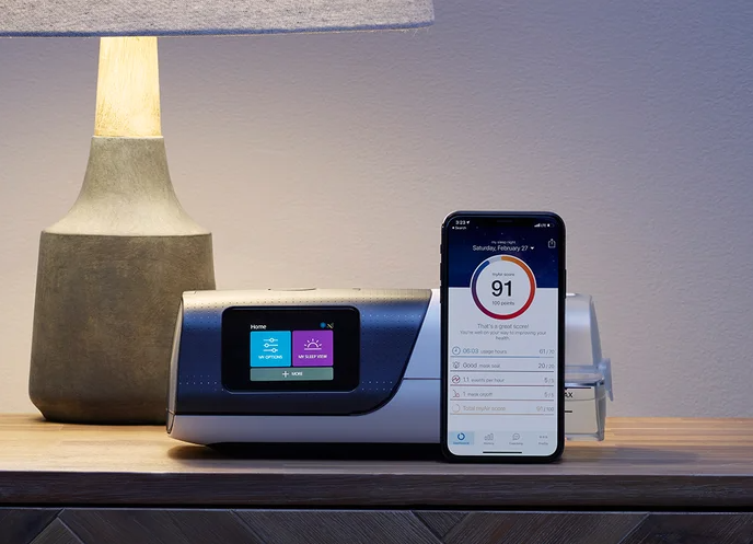 Авто CPAP апарат ResMed AirSense 11 із зволожувачем - зображення 2