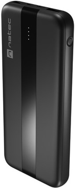 Powerbank Natec Trevi Slim Q V2 10000 mAh PD20W/QC18W Black (NPB-2294) - obraz 2
