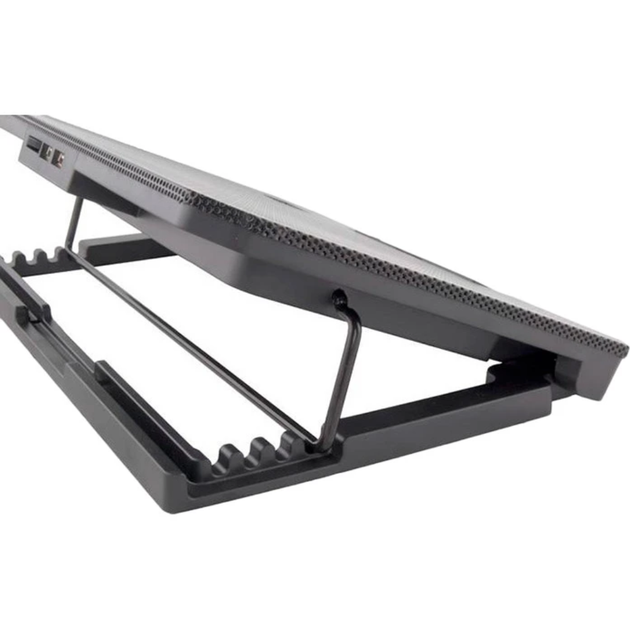 Підставка для ноутбука Esperanza Notebook Cooling Pad EA141 Sam з підсвіткою , охолоджуюча підставка для ноутбуків до 17" Black - зображення 2