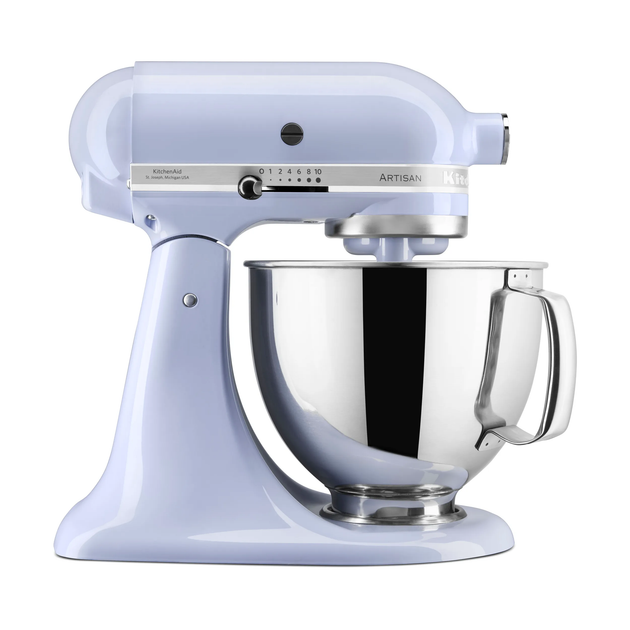 Кухонна машина KitchenAid Artisan 4,8 л 5KSM125ELR з відкидним блоком лавандовий крем - зображення 2