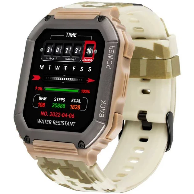 Смарт-годинник Gelius GP-SW007 Military - Фото 4 Смарт-годинник Gelius GP-SW007 Military - изображение 4