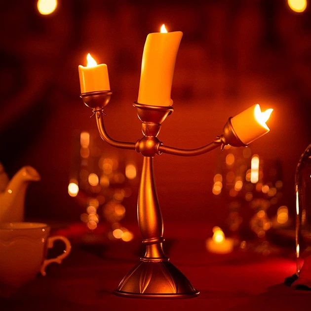 Lampa stołowa Disney Piękna i Bestia Lumiere (ABYLIG016) - obraz 8