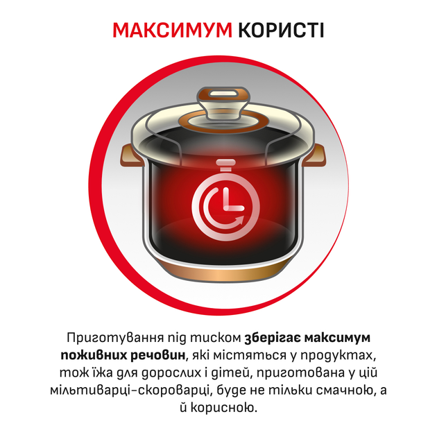 Мультиварка-скороварка MOULINEX CE501134 - изображение 3