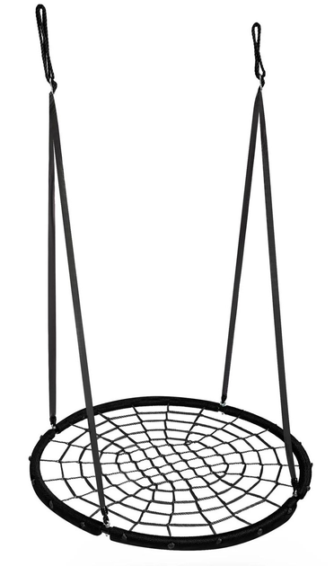 Huśtawka Neo-Sport Bocianie gniazdo NS-104 120 cm Czarna (5903890627201) - obraz 1
