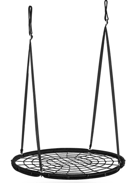 Huśtawka Neo-Sport Bocianie gniazdo NS-104 120 cm Czarna (5903890627201) - obraz 2