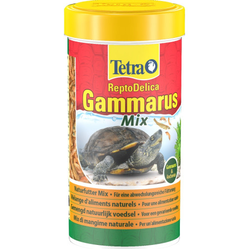 Корм для водних черепах Tetra ReptoMin Gammarus - 250 мл - Фото 1 Корм для водних черепах Tetra ReptoMin Gammarus - 250 мл - зображення 1
