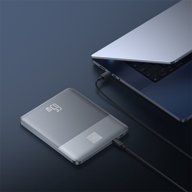 Powerbank Baseus Blade2 12000mAh 65W Horizon Silver (P10063801S13-00) - obraz 11