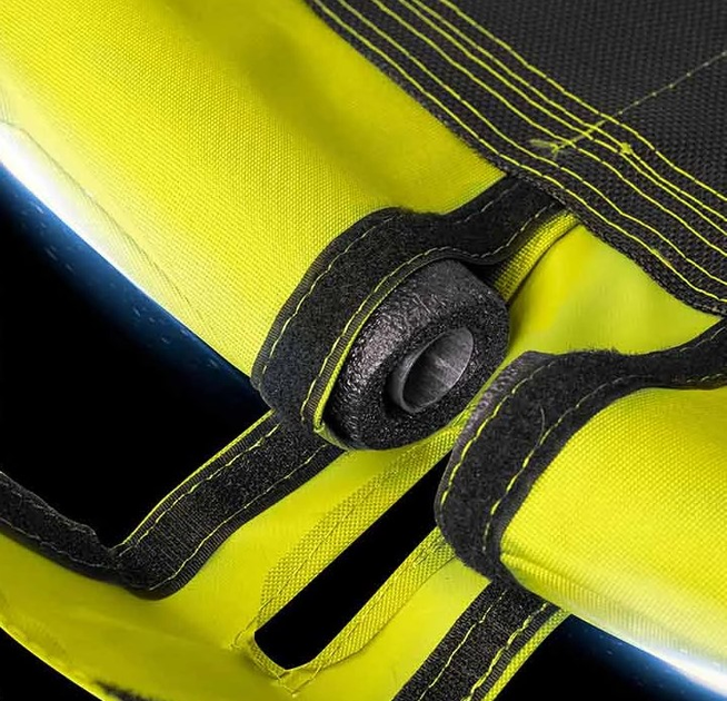 Huśtawka Neo-Sport Bocianie gniazdo Swingo 105 cm Żółta (5903890625313) - obraz 7