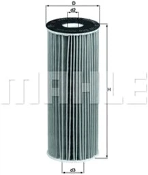 Фильтр масляный Knecht/MAHLE MB (W124 280E/W124 300-24V) 89- (OX 133D) - Фото 3 Фильтр масляный Knecht/MAHLE MB (W124 280E/W124 300-24V) 89- (OX 133D) - изображение 3