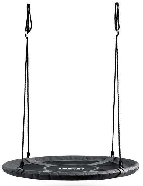 Huśtawka Neo-Sport Bocianie gniazdo Swingo 120 cm Szara (5903890627171) - obraz 3