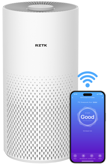 Очищувач повітря RZTK Smart Air Purifier - зображення 1