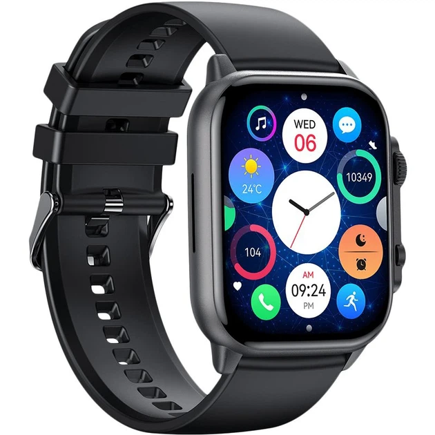 Смарт-годинник Gelius GP-SW011 Black - Фото 2 Смарт-годинник Gelius GP-SW011 Black - изображение 2