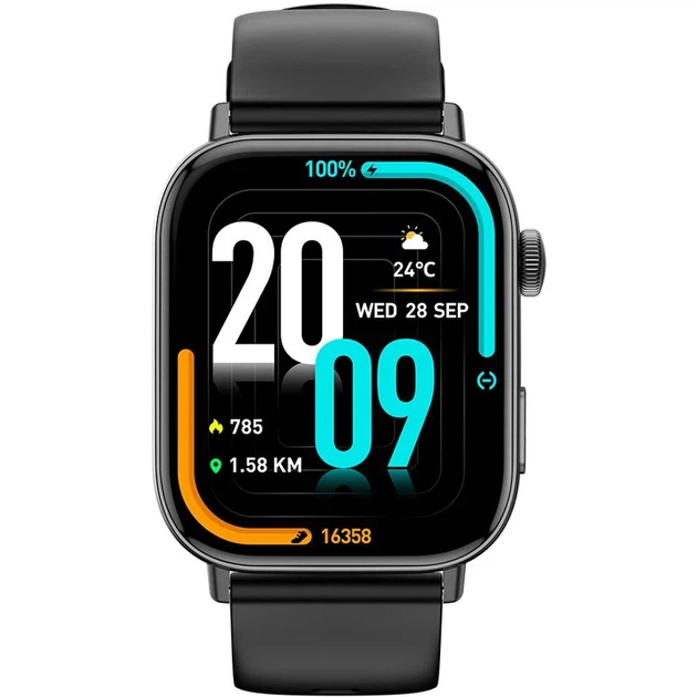 Смарт-годинник Gelius GP-SW009 Amazwatch Numix Black - Фото 1 Смарт-годинник Gelius GP-SW009 Amazwatch Numix Black - изображение 1