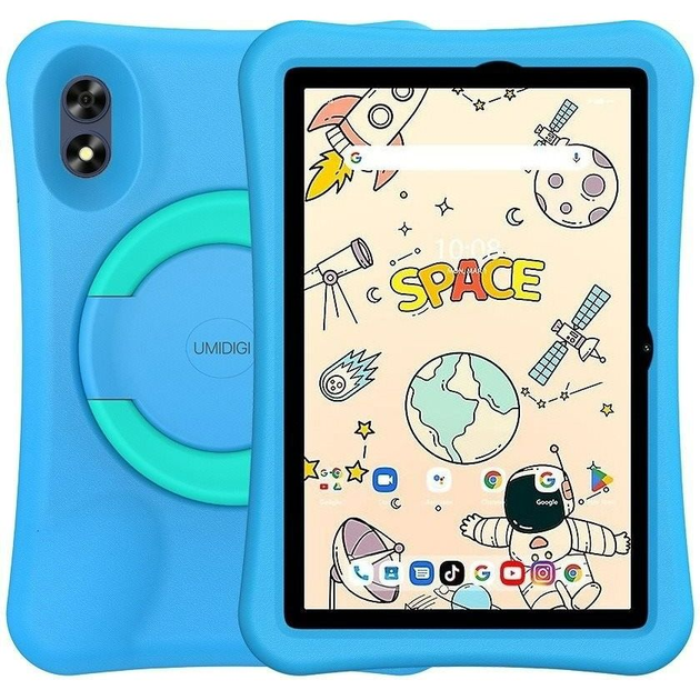 Планшет 10.1" Umidigi Tab Kids G2 MT11 4+4/64Gb 4 ядра Android 13 6000 mAh Голубой Б/В - Фото 1 Планшет 10.1" Umidigi Tab Kids G2 MT11 4+4/64Gb 4 ядра Android 13 6000 mAh Голубой Б/В - изображение 1