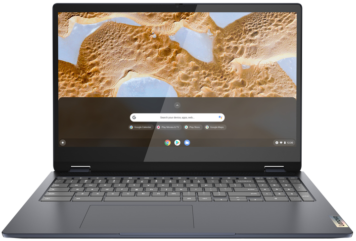 Сенсорный ноутбук 15.6" Lenovo IdeaPad Flex 3 Chrome 15IJL7 (82T3001MUK) Intel Celeron N4500 RAM 4GB eMMC 128GB 10ч батарея ChromeOS (RUS) (102112754) - Уценка - изображение 2