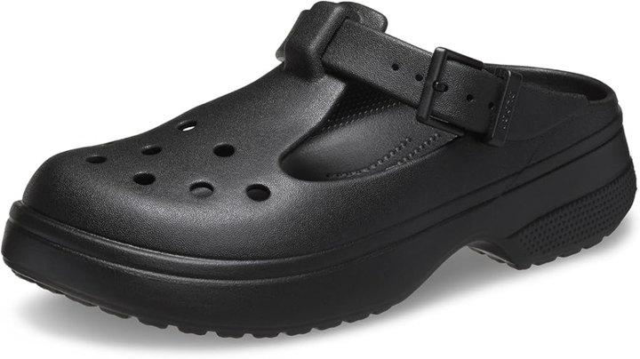 Жіночі Крокс сандалі Мері Джейн Чорні Crocs Classic Mary Jane Black (39-40, чорний) - Фото 7 Жіночі Крокс сандалі Мері Джейн Чорні Crocs Classic Mary Jane Black (39-40, чорний) - изображение 7