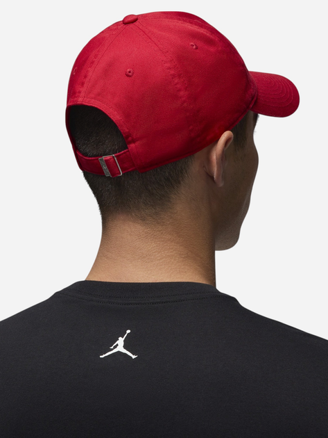 Кепка Nike U J Club Cap Us Cb Wsh Jm HQ1963-687 M/L Червона (197600975255) - зображення 2