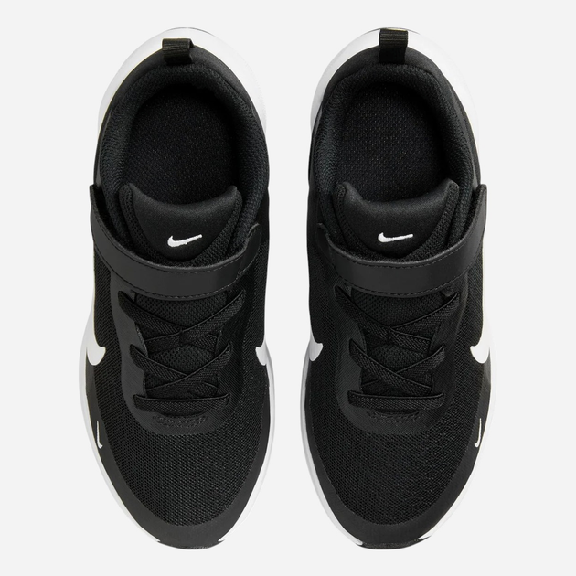 Buty sportowe chłopięce na rzepy Nike Revolution 7 (Psv) FB7690-003 31.5 Czarne - obraz 4