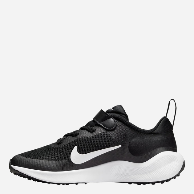 Buty sportowe chłopięce na rzepy Nike Revolution 7 (Psv) FB7690-003 28.5 Czarne - obraz 3