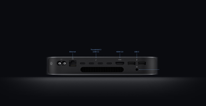 Komputer Apple Mac mini Late 2018 (Z0W10006C) Space Gray - obraz 7
