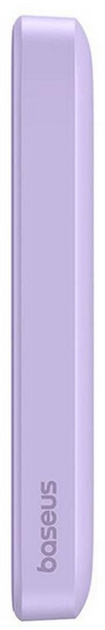 Powerbank Baseus Magnetic Mini Air MagSafe 6000mAh 20W Nebula Purple (P10059002513-00) - obraz 6