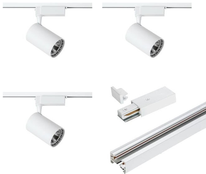 Комплект трекового освітлення X-Line STR-3X5W 3 x 5 Вт білий - зображення 1