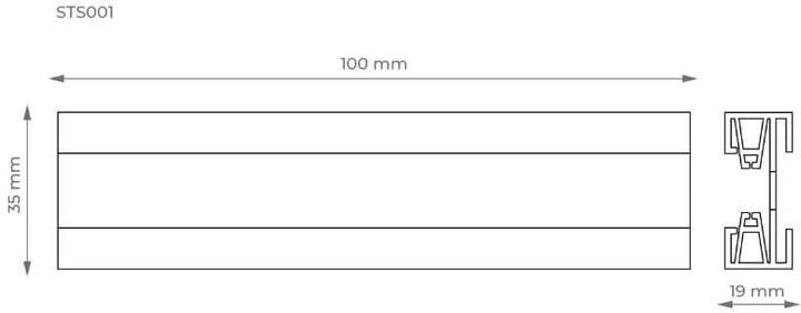 Комплект трекового освітлення X-Line STR-3X5W 3 x 5 Вт білий - зображення 9