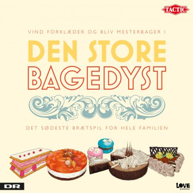 Настільна гра Tactic Den store bagedyst (видання данською) (55403) (6416739554037) - зображення 1