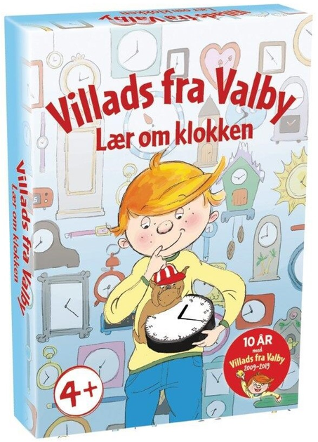 Настільна гра Tactic Villads fra Valby Laerer Klokken (видання данською) (56176) (6416739561769) - зображення 1