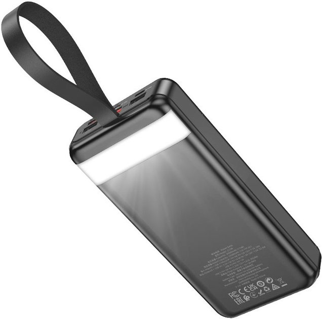 Powerbank Hoco J123B 30000mAh Black - obraz 4