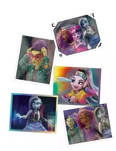 Набір колекційних карток Panini Monster High: Starter Pack Stickers 105907 (8051708010992) - зображення 3