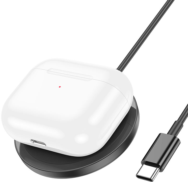 Беспроводное зарядное устройство Hoco CW52 Enjoy magnetic wireless fast charging Black (6942007611367) - изображение 3
