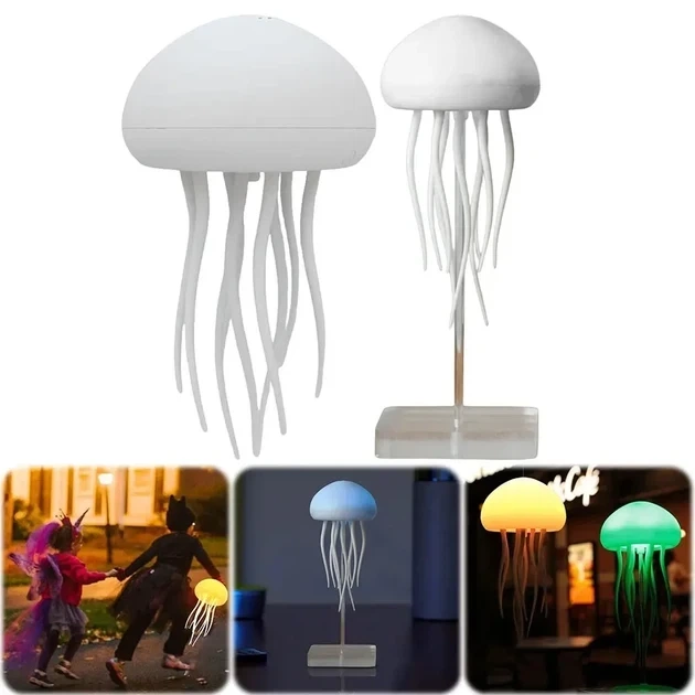 Светильник ночник RGB LED Медуза - изображение 2