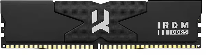 Pamięć Goodram DDR5-6000 32768MB PC5-48000 IRDM Black (IR-6000D564L36S/32GDC) - obraz 1